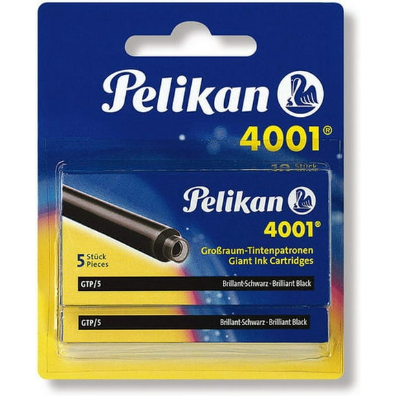 PELIKAN INKCART BLCK 2PK