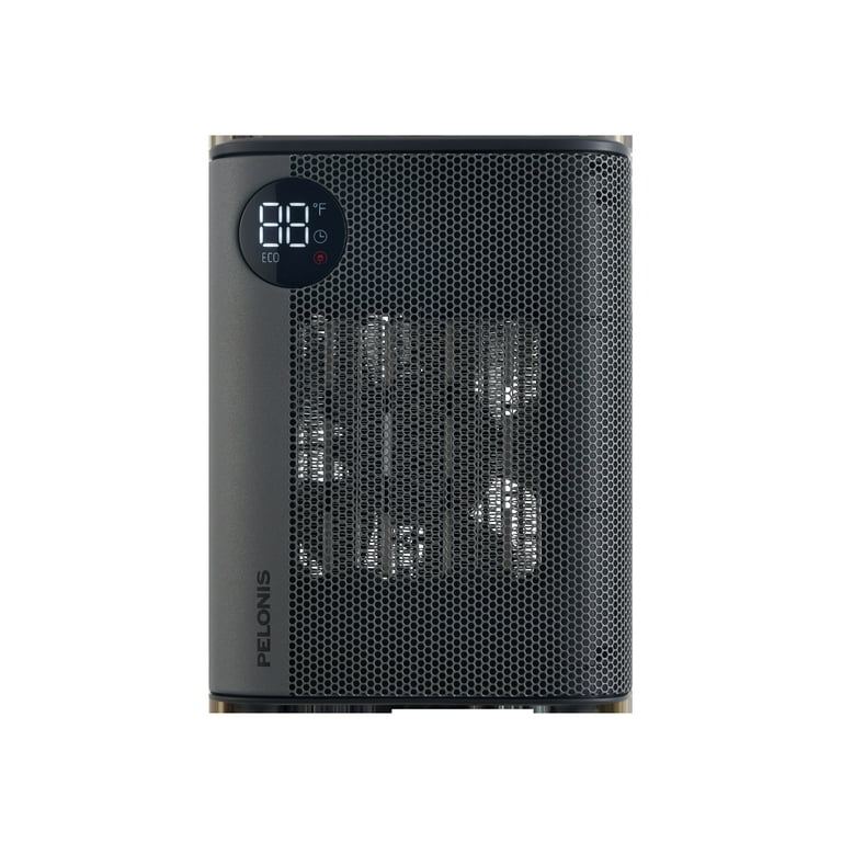 Pelonis PSHC09D2SB Desktop Digital Ceramic Heater with Digital