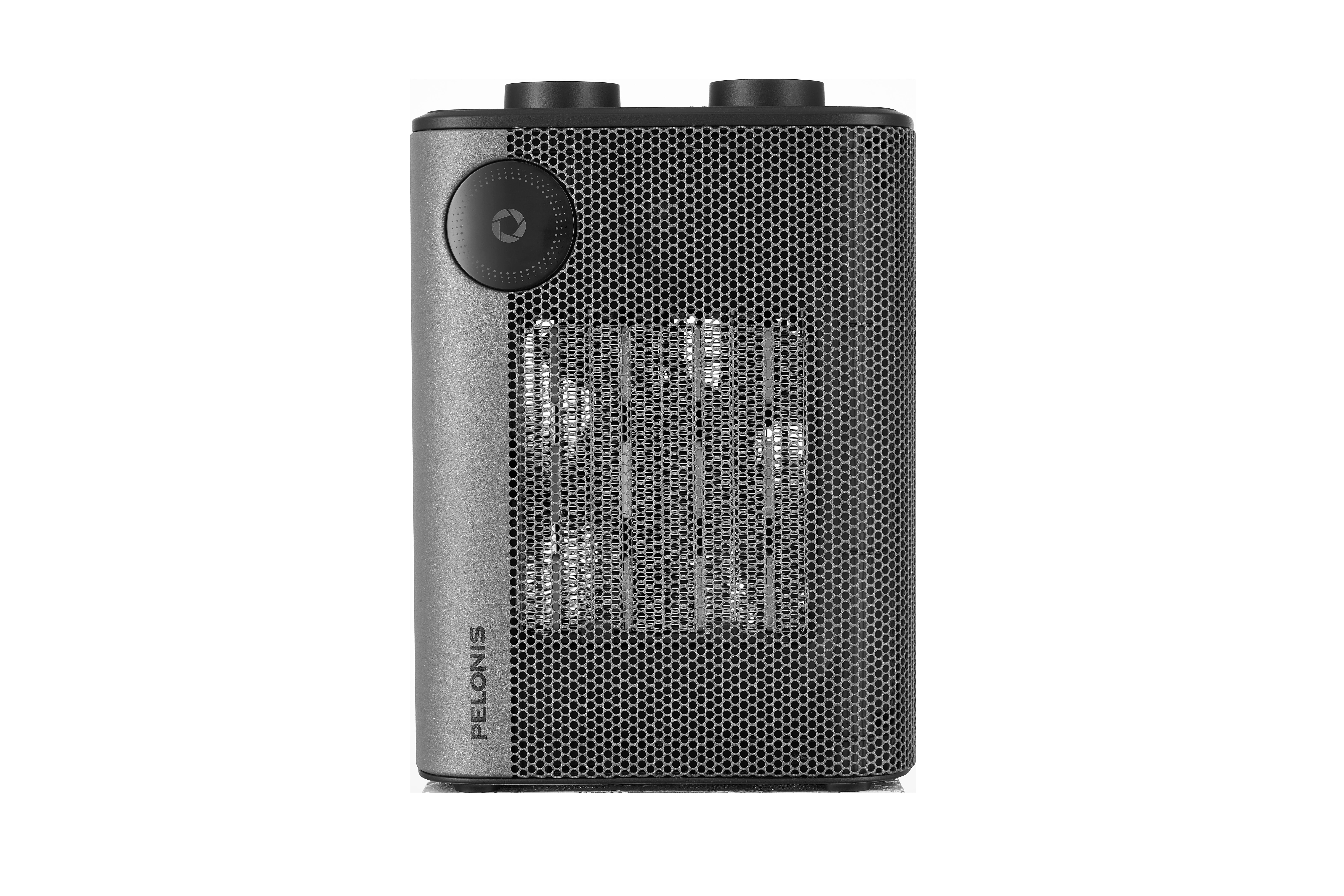 Pelonis Mechanical Desktop Ceramic Heater, PSH10CM1AB, New, Black