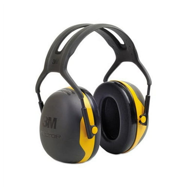 PELTOR X2 Earmuffs, 24 dB NRR, Yellow/Black PELTOR X2 Earmuffs, 24 dB NRR, Yellow/Black