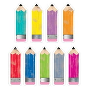 PENCILS (UPCYCLE STYLE) 6" DESIGNER CUT-OUTS