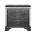 thumbnail image 1 of Global Furniture USA Penelope Metallic Gray Nightstand, 1 of 3