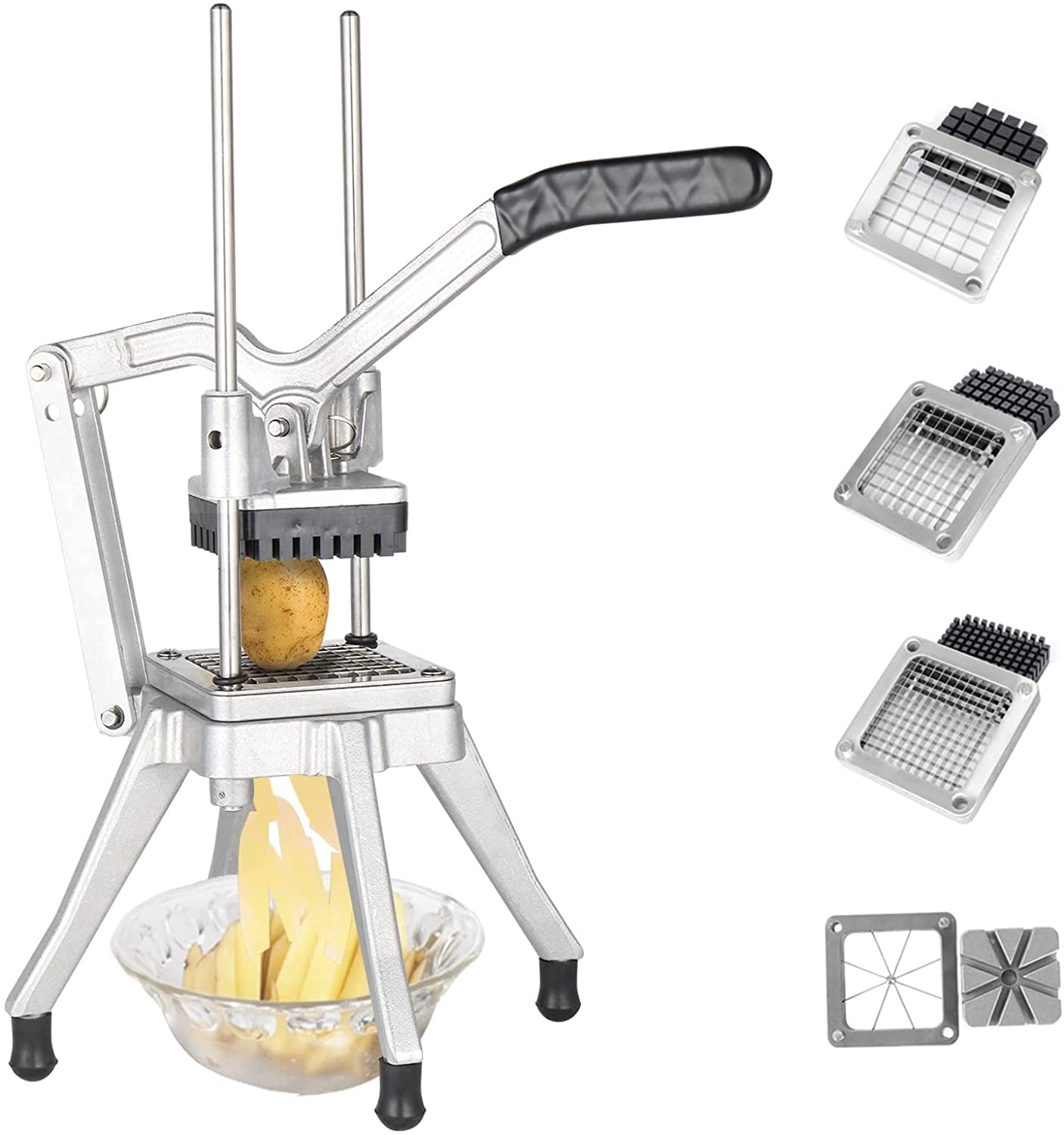 PENGFEI Commercial Vegetable Chopper French Fry Cutter Stainless Steel ...