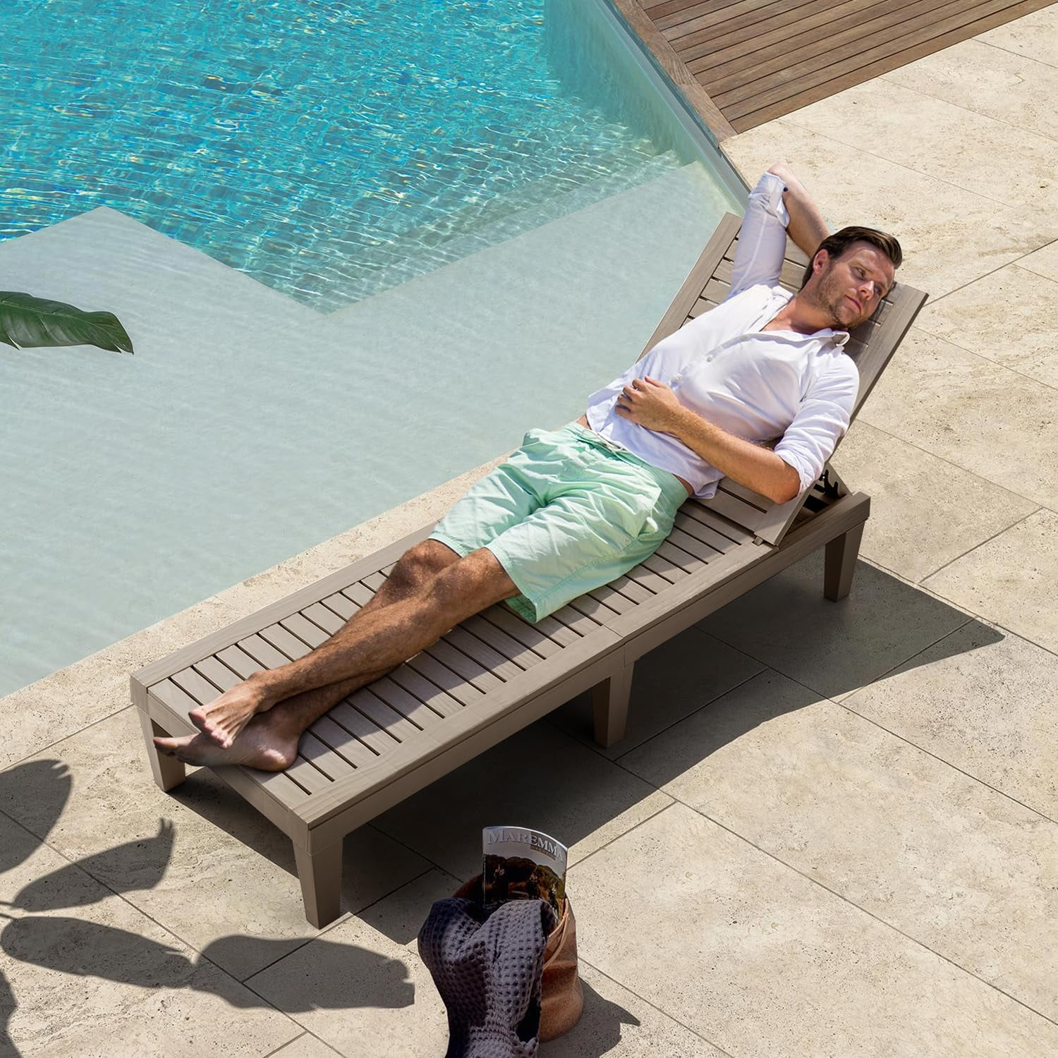 Curated visual reference: Visual Reference: Pengfei Outdoor Chaise Lounge Chairs All Weather Patio Loungers With