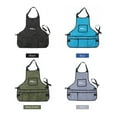 thumbnail image 1 of PENGGONG Waterproof Canvas Gardening Tool Apron , Adjustable Size with Pockets for Men and Women, 1 of 7