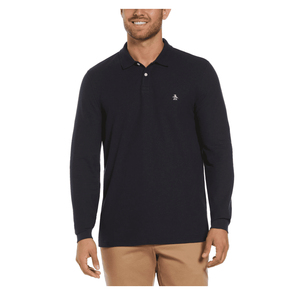 ポロシャツ COVERNAT Pique Whale Logo Long Sleeve Navy 519ydCwyy-L._AC_SX679_.jpg