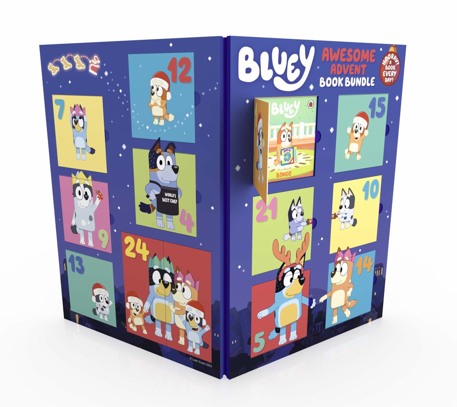 Penguin Young Readers Lic, Bluey: Awesome Advent Calendar Book