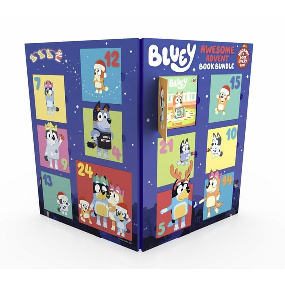 PENGUIN YOUNG READERS LIC: Bluey: Awesome Advent Calendar Book Bundle (Hardcover)