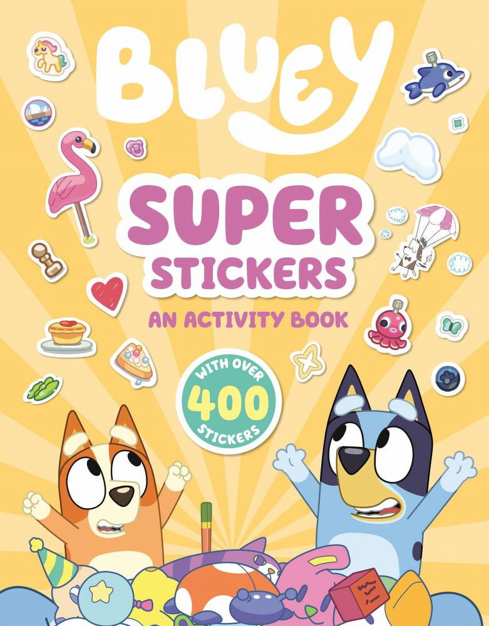 Crayola Bluey Color & Sticker Activity, 32 Pgs, Coloring
