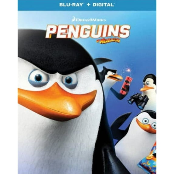 PENGUINS OF MADAGASCAR (BLU-RAY/DIGITAL) (SECRET LIFE OF PETS 2 FANDANGO CASH VERSION)