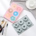 thumbnail image 1 of PENGXIANG 2Pcs Donut Baking Mold Silicone Donut Pan Donut Mold for Cake, Pudding, Chocolate,, 1 of 7