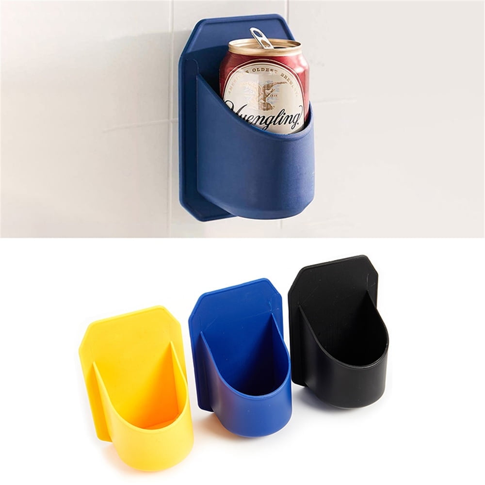 PENGXIANG 3pcs Shower Beer Rack Bathtub Seamless Paste Bathroom Wine ...