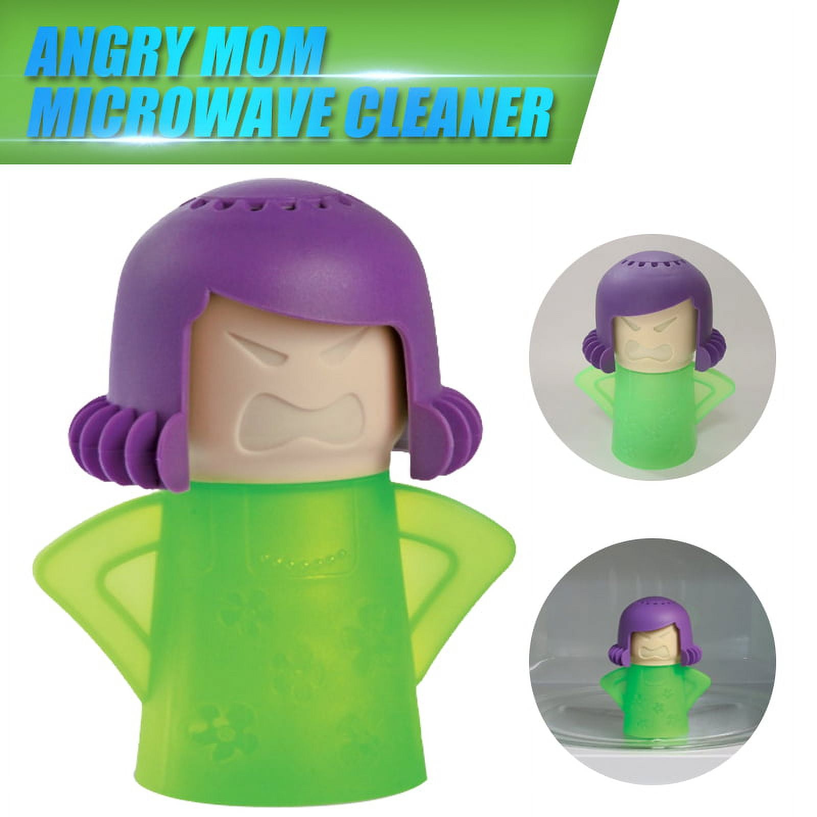 PENGXIANG Angry Mom Microwave Cleaner Angry Mom Mad Creay Mama Microwave Oven Cleaner High