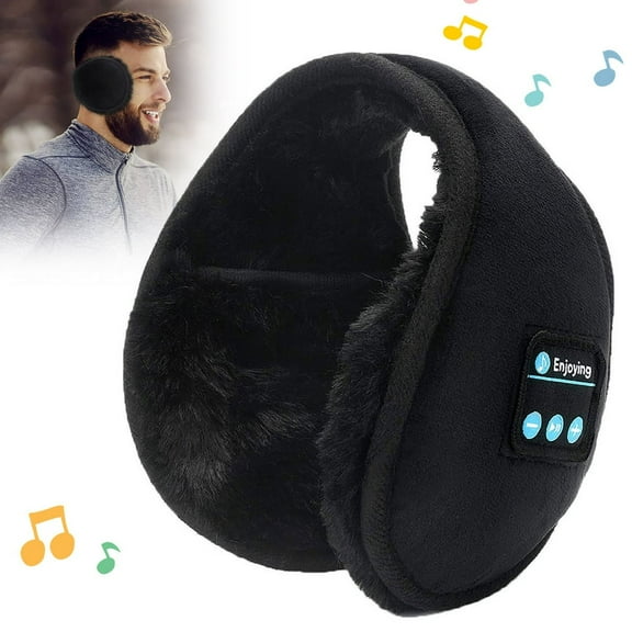 PENGXIANG Bluetooth Ear Muffs for Winter Wireless Bluetooth 5.0 Headphones with Speaker Hands Free Call Folding Music Ear Warmer USB Charging Bluetooth Headsets Ear Muffs for Men Women Ou