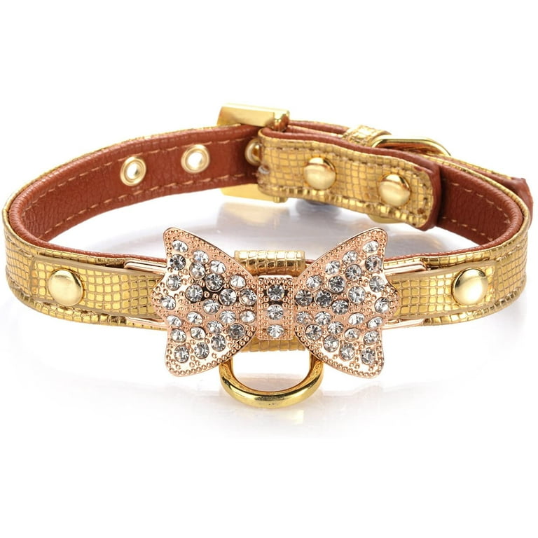 Personalized rhinestone 2024 dog collars