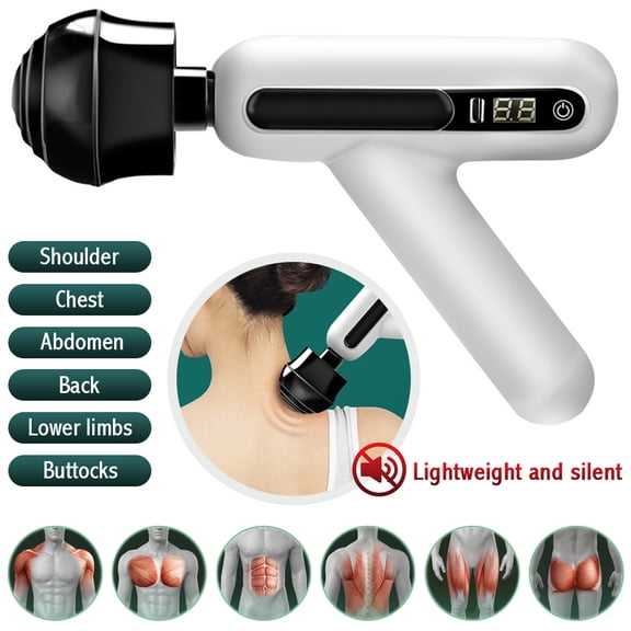 PENGXIANG Massage Gun for Athletes, Portable Body Muscle Massager Professional Deep Tissue Massage Gun for Pain Relief with12 Speed High-Intensity Vibration Rechargeable Massage Gun