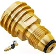 thumbnail image 1 of PENGXIANG OL to QCC1 Propane Adapter, Propane Tank Adapter Converts POL LP Tank Service Valve to QCC1/Type1, 1 of 7