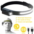 thumbnail image 1 of PENGXIANG Rechargeable LED Headlamp with 230° Wide Illumination, Waterproof, 4 Modes, Motion Sensor Headlamp, USB Headlamp for Hiking, Running, Fishing, Camping, 1 of 7