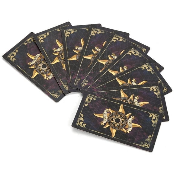 PENGXIANG Tarot Cards, Rider Waite Tarot Cards, 78 Tarot Cards Future Telling Game with Colorful Box Future Telling Game Shining Glowing Holographic