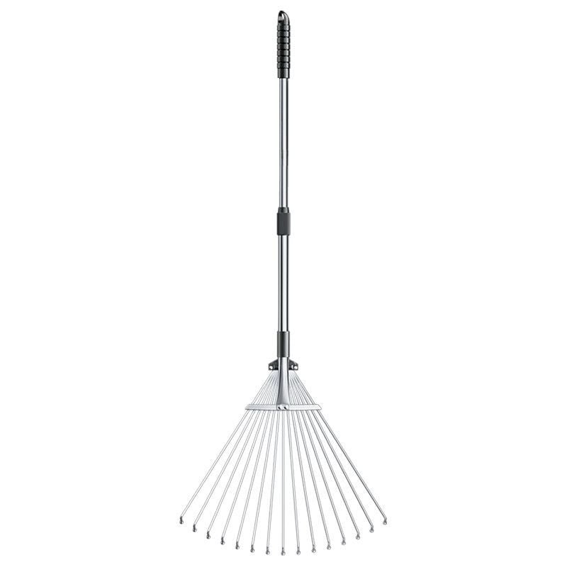PENGYD Adjustable Garden Leaf Rake - Collapsible & Telescopic - Garden ...