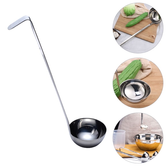 PENIKOKO 1 Pc Long Handle Stainless Steel Measuring Spoon for Professional Chefs