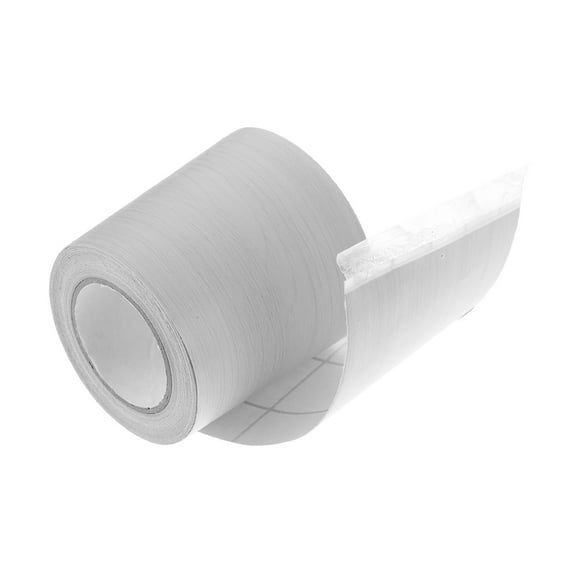 PENIKOKO Flexible White Wood Grain Wall Baseboard Molding Roll for Bathroom and Home Decoration