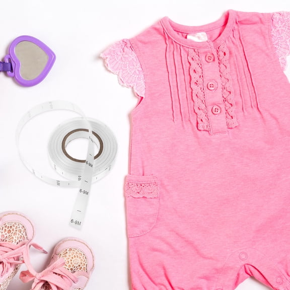 PENIKOKO Multi-Colored Rectangular Clothing Label Tags 1 Roll for Sewing Projects Baby Clothes and Crafts