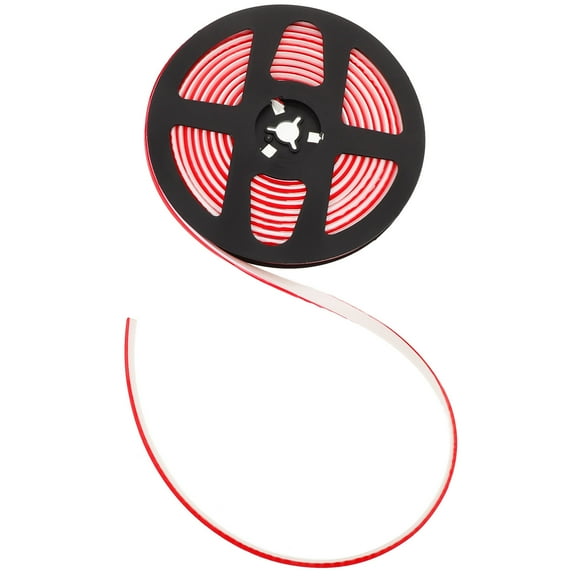 PENIKOKO 1 Roll White PVC Self Adhesive Molding Trim for Bathroom Wall Corners Decorative Edge