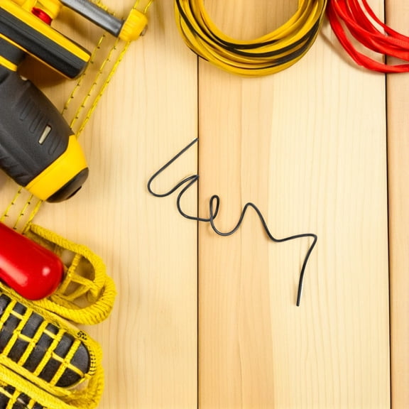 PENIKOKO 1000pcs Black Plastic Coated Florist Wire for Garden Work and Flower Arrangements Supplies