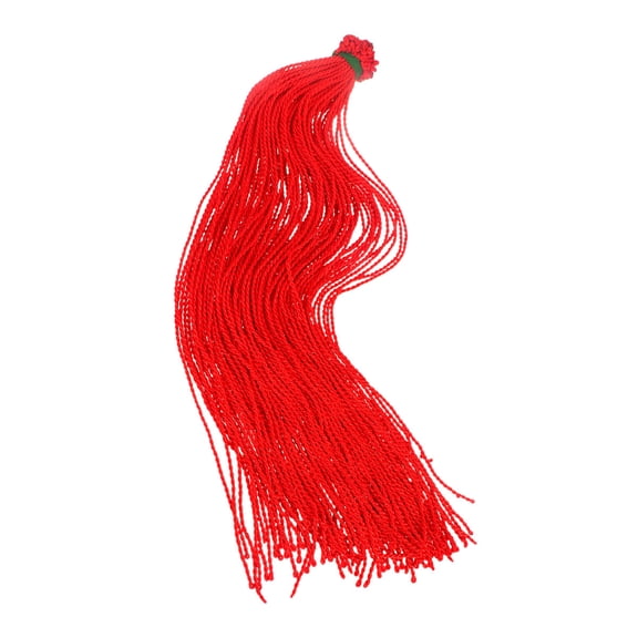 PENIKOKO 100Pcs Red Braided Wire Cord for Craft Projects Durable 2Mm Thick Jewelry String for DIY