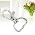 thumbnail image 1 of PENIKOKO 100Pcs Metal Swivel Hook and D Key Chains with Smooth Snap Closure for Secure Key Holding, 1 of 6