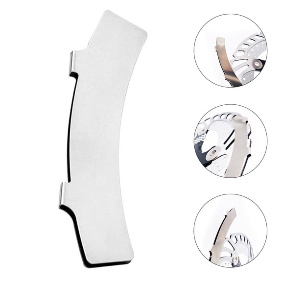 PENIKOKO 10Pcs Bike Brake Disc Adjustment Disc Silver Stainless Steel Anti-Rust Lightweight Outdoor Use