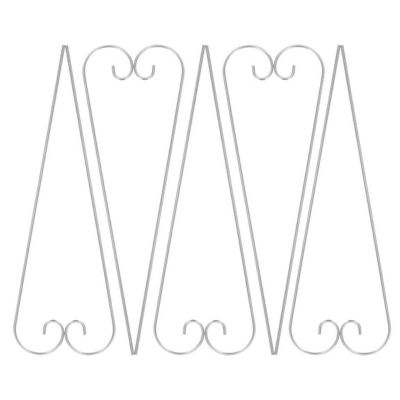 PENIKOKO 10Pcs Sturdy Metal Shepherd Hook Stakes for Garden Plant Labels and Outdoor Display