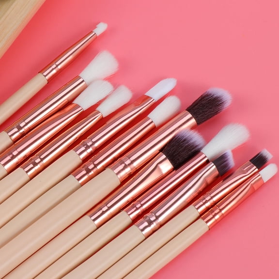 PENIKOKO Foundation Makeup Brush Set Powder Application Skin Color 12Pcs