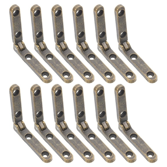 PENIKOKO Set of 12 Smooth-Action Light Hinges for Jewelry Boxes and Furniture