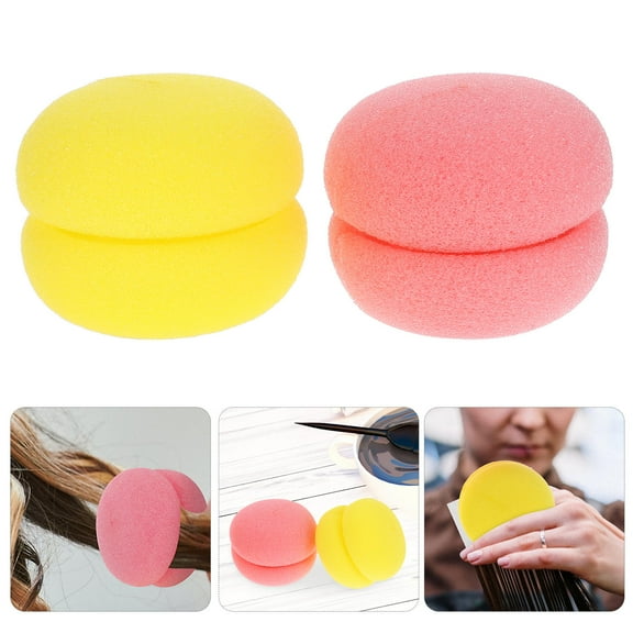 PENIKOKO 12pcs Soft Foam Wave Curlers Hair Rollers Set for Home and to Use Hair Styling Tools