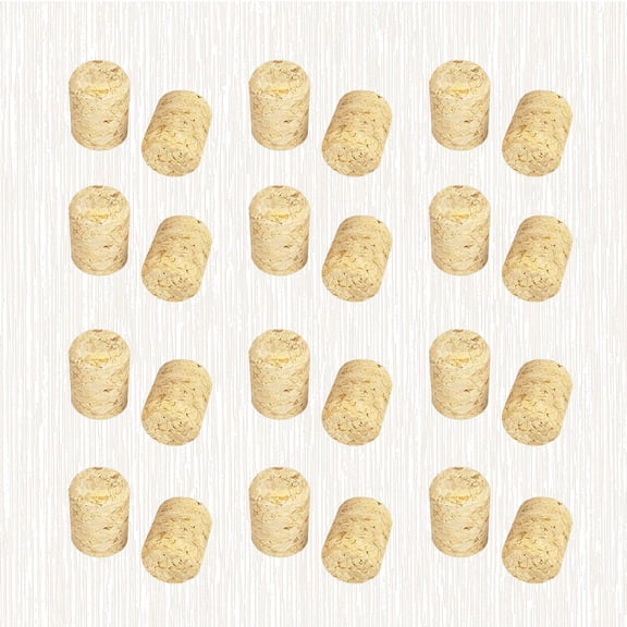 PENIKOKO 150 Pcs Stoppers for Crafts and Wine Bottle Sealing, Light Yellow, and Practical
