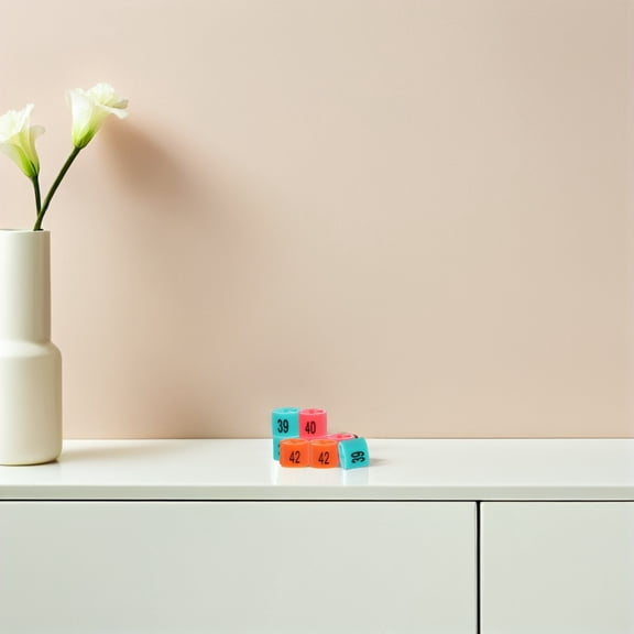 PENIKOKO 180Pcs Colored Plastic Hanger Size Markers Easy Slide on Clips for Home and Retail