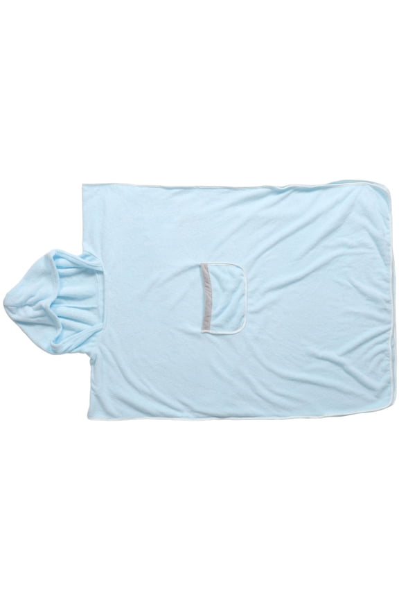 Soft Plush Robe for Women Fuzzy Bathrobe Sky Blue Thickened Design After Shower Home Use 47.225.60.2in