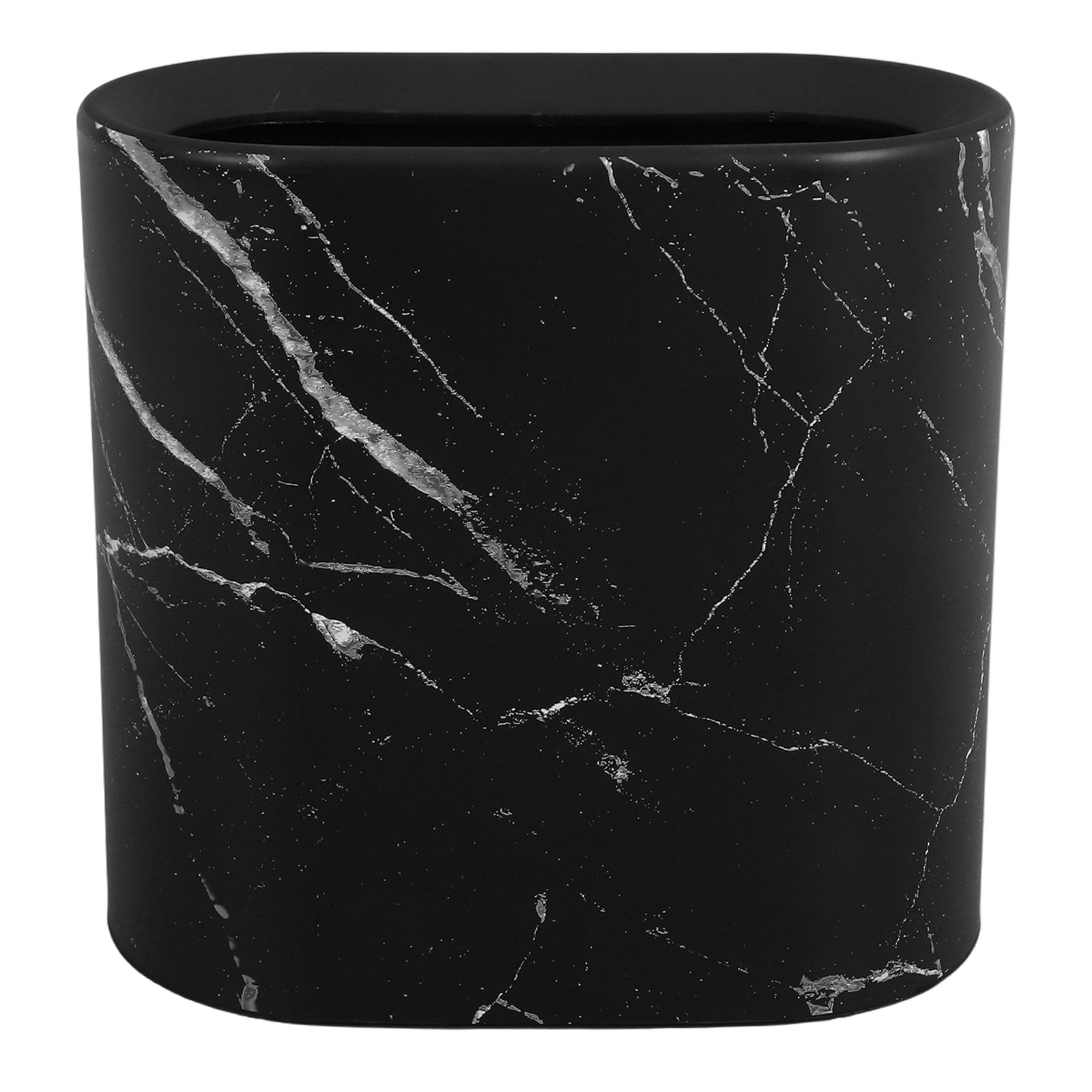 PENIKOKO 1Pack Elegant Marble Appearance Wastebasket Space-saving ...