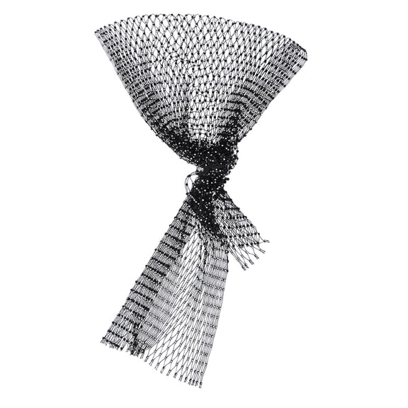 PENIKOKO 1Pack Elegant Veil Headband Black Hair Accessory for Women Outdoor Parties