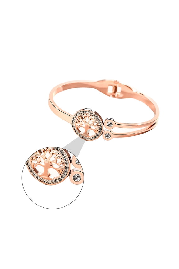 1-Pack Bracelet Open Christmas Tree Shape Family