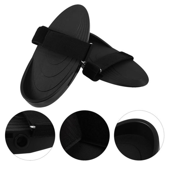 PENIKOKO 1 Pair Ergonomic Black Rowing Machine Foot Pedals Foot Plates Compatible with Fitness Rowers and Exercise Equipment