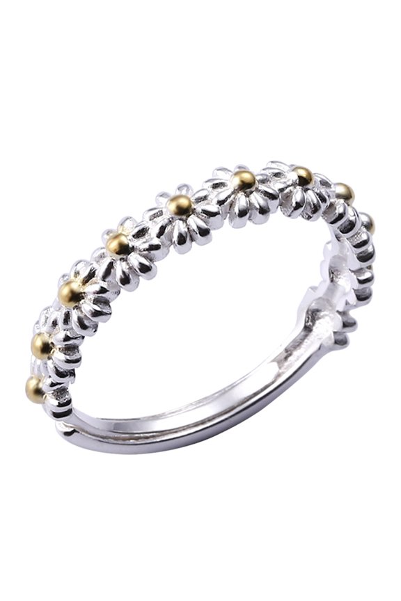 1Pc Cute Daisy Copper Jewelry for Women, Stylish Accessory Perfect for Parties and Everyday Wear