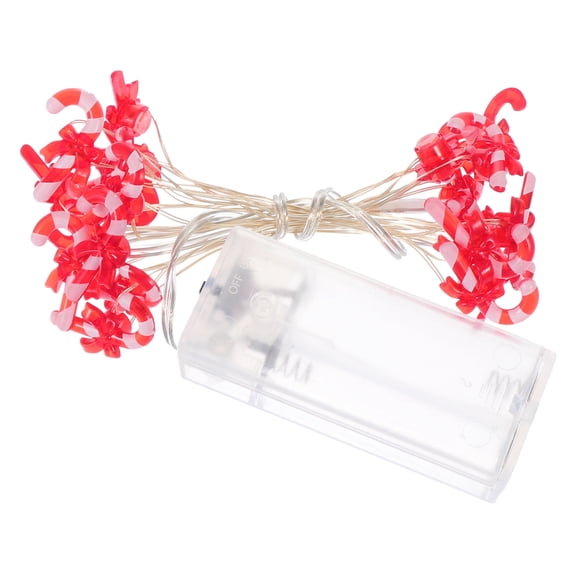 PENIKOKO 1Pc Candy Cane Design LED Light String Decorative Lamp for Xmas Party and Garden Decor