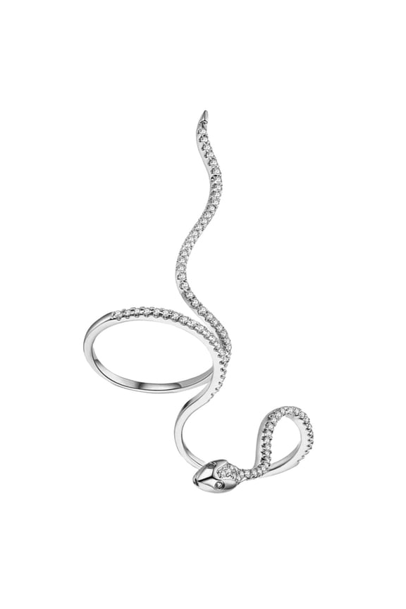 1Pc Creative Plated Snake Ring Fine Workmanship Chic Opening Finger Accessory