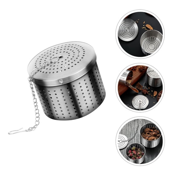 PENIKOKO 1Pc Multipurpose Stainless Steel Spice Infuser and Tea Filter for Home Kitchen Use