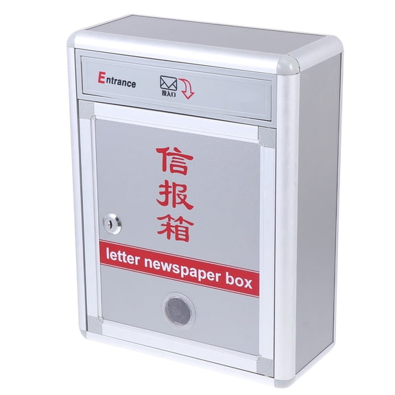 PENIKOKO 1Pc Practical Wall Mount Suggestion Box Multi Color for Home and Office Use