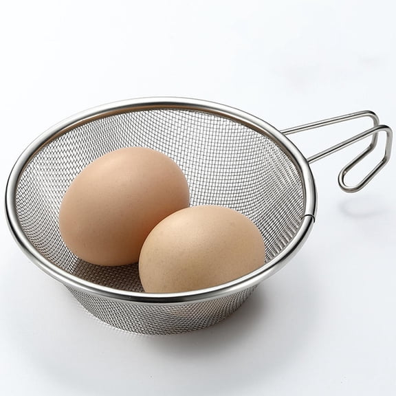 PENIKOKO 1Pc Stainless Steel Spaghetti Strainer for Filtering Cooking