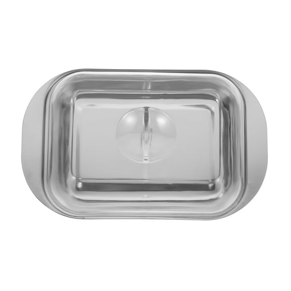 PENIKOKO 1Pc Plastic Butter Dish with Lid, Assorted Colors, Countertop Snack Storage Container